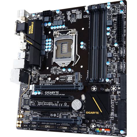 micro atx gigabyte motherboard.